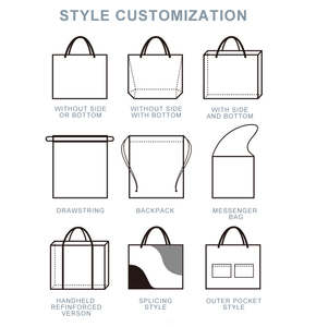 Borsa <span class=keywords><strong>Tote</strong></span> Personalizzabile da Donna, Borsa <span class=keywords><strong>Tote</strong></span> Resistente per Studenti, per Shopping, Spiaggia, Regalo, con Logo Stampato Personalizzato - Product Image 4