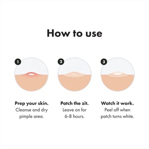 Venta caliente 36 piezas hidrocoloide Invisible acné parche fuente de fábrica personalizado antiarrugas corrector ligero fino al por mayor acné - Product Image 4