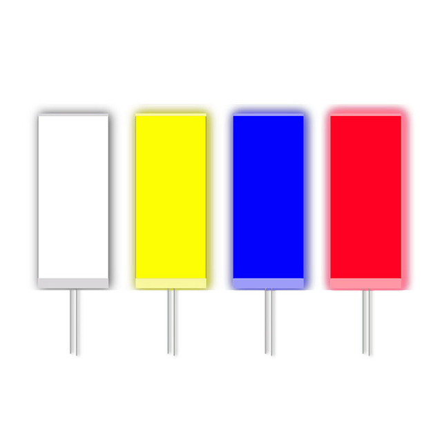 Customizable Size CMYK LED Backlight Board for Segment LCD Module & LCD Screen Backlight Applications