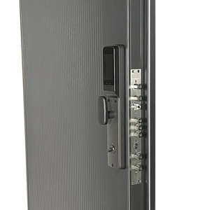 Puerta <span class=keywords><strong>de</strong></span> Seguridad <span class=keywords><strong>de</strong></span> Aluminio <span class=keywords><strong>de</strong></span> Estructura Reforzada con Acabado <span class=keywords><strong>Exterior</strong></span> Moderno, Resistente a la Humedad y con Características Antirrobo <span class=keywords><strong>para</strong></span> el Hogar - Product Image 5