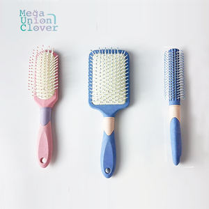 <span class=keywords><strong>Cepillo</strong></span> de Paja de Trigo Autolimpiante para Masaje del Cuero Cabelludo, <span class=keywords><strong>Cepillo</strong></span> para Desenredar el Cabello, Juego de Cepillos Rizadores con Bolsa de Aire, <span class=keywords><strong>Cepillo</strong></span> de <span class=keywords><strong>Marca</strong></span> al por Mayor - Product Image 1