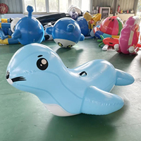 Coussin gonflable pour bébé en forme de canard, cygne, phoque, flamant rose, planche flottante pour eau, équipement de parc aquatique, vente directe d'usine