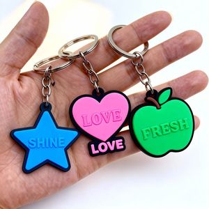 <strong>Custom</strong> Factory Price 2d Soft Pvc Keychain Key Chain logo Soft <strong>Silicone</strong> Keyring Rubber Personalized 3d Customized Keychain <strong>Ring</strong> - Product Image 1