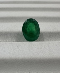 พลอยแซมเบียธรรมชาติทรงรีมรกตตัดเหลี่ยมเพชรพลอยหลวมสำหรับทำเครื่องประดับราคาขายส่ง - Product Image 5