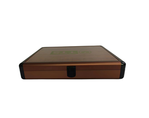 Étui pour <span class=keywords><strong>raquette</strong></span> <span class=keywords><strong>de</strong></span> <span class=keywords><strong>ping</strong></span>-<span class=keywords><strong>pong</strong></span> en aluminium rembourré avec panneau en bois grainé - Contient 1 <span class=keywords><strong>raquette</strong></span> <span class=keywords><strong>de</strong></span> tennis <span class=keywords><strong>de</strong></span> table et 3 balles - Product Image 5