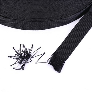 Vải thiên vị Băng bán buôn Chất lượng cao giá rẻ tùy chỉnh đồng bằng phẳng kết hợp màu sắc đan <span class=keywords><strong>Polypropylene</strong></span> vải dây đeo cho túi khóa - Product Image 3