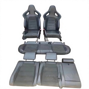 Sedile da Corsa in Pelle <span class=keywords><strong>Beige</strong></span> Scuro Personalizzato per <span class=keywords><strong>Sedili</strong></span> Golf R20, Sedile Sportivo per Auto da Corsa R20 - Product Image 1