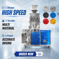 Machine d'emballage automatique multi-stations CE pour granulés, avec remplisseur de papier, en acier inoxydable 304, haute précision, pour sachets et feuilles d'aluminium