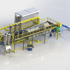 Equipo usado para triturar baterías de litio, recuperación y separación de láminas de electrodos positivos y negativos, trituradora de baterías - Product Image 4