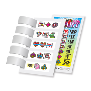 Cartes à gratter - Conception de jeu à gain immédiat - Cartes promotionnelles de loterie - Impression personnalisée - Vente en gros par le fabricant avec livraison rapide - Product Image 4