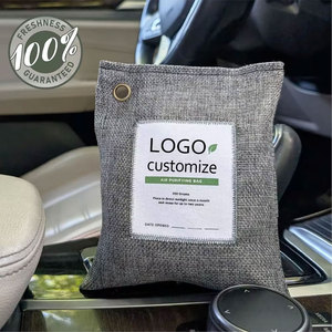 Assorbitori di Odori Ecologici al Carbone Attivo, Confezione da 6, Deodorante Naturale per Scarpe, Sacchetti Purificatori d'Aria al Carbone di Bambù, 80%+ Umidità - Product Image 3