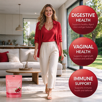 Gummies Probiotiques à la Canneberge pour Femmes : Soutien à la Santé Féminine, Digestive et Urinaire, Antioxydant