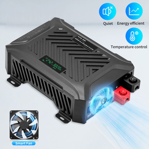 EU Chứng Khoán datouboss điện áp kép 12v1500w 24-3000W tự động chuyển đổi tinh khiết Sine Wave 50Hz hoặc 60Hz điều chỉnh xe biến tần với cáp - Product Image 5