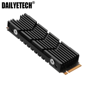 Disipador de Calor de Aluminio para SSD M2 2280, con Almohadilla Térmica de Silicona para PC de Escritorio y PS5 - Product Image 1
