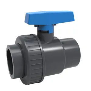 China Suppliers Manufacturer Good Price Professional High Quality PLastic Pvc Single Union Ball Valve