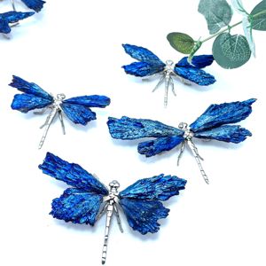 Papillon en tourmaline bleue naturelle en gros pour la décoration de bureau et de chambre, magnifique ornement minéral, collection de décoration intérieure, cadeaux - Product Image 4