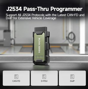 Programmateur TOPDON <span class=keywords><strong>Rlink</strong></span> J2534 Pass-Thru prend en charge tous les protocoles J2534, compatibilité avec la reprogrammation OEM et les fonctions de diagnostic. - Product Image 3