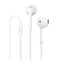 Harga Terjangkau Fornes H Wired Arphoot - Earphone Murah Berkualitas 3.5mm Wired C100 untuk Ponsel, Headphone Musik Berkualitas