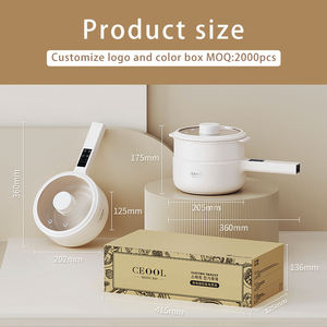 Casserole Électrique Multifonctionnelle de Haute Qualité pour la Cuisson à la Vapeur et la Cuisson, Appareil de Cuisine Domestique, Offre à Durée Limitée - Product Image 6