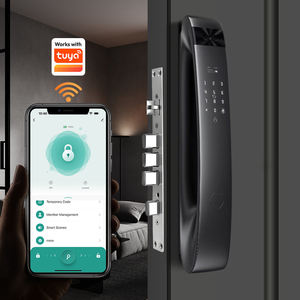 Modern TUYA Biometric Smart Door Lock Fingerprint <strong>Face</strong> <strong>Recognition</strong> <strong>Camera</strong> Electric Digit Security Lock High Tech Access Control - Product Image 2