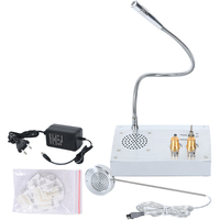 Système de visiophone 2 W de haute qualité, interphone de comptoir de fenêtre 2 voies pour banquettes, réceptions, café, Station de chemin de fer, bureau de billet