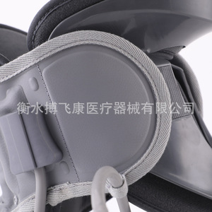 Attelle de cou gonflable, dispositif de traction cervicale, pompe manuelle, support réglable pour soulager les douleurs cervicales - Product Image 5