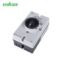 Interrupteur sectionneur EBASEE BXPV-ELR2, interrupteur d'isolement CC 1000V 1200V 32A 63A, commutateur rotatif 4 pôles