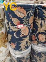 Liquidation vente rideau tissu occultant imprimé ombrage fenêtres tissu