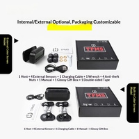 Monitor de Presión de Neumáticos TPMS Universal para Automóvil, Inalámbrico, con Pantalla LCD Solar, Externo, de Emparejamiento Rápido, Sin Programación, con Alarma en Tiempo Real