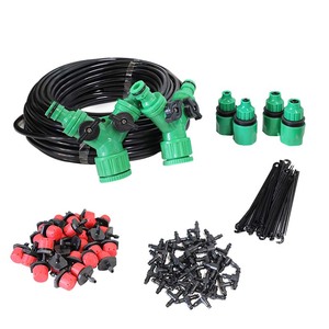 <span class=keywords><strong>Kit</strong></span> d'arrosage <span class=keywords><strong>goutte</strong></span>-à-<span class=keywords><strong>goutte</strong></span> automatique pour légumes et fleurs, tuyau de <span class=keywords><strong>50m</strong></span>, pour jardin domestique, rouge réglable - Product Image 3