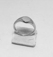 Kunden spezifisch graviertes Schmuck design 925 Sterling Silber Starburst Blank Plain Siegelring für Frauen