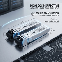 Vente flash : Émetteur-récepteur optique SFP28 SR 25G 850nm Duplex SC 100m MMF Fibre multimode IP Télécom Réseaux 4G/5G/WiFi
