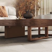 Ensemble table basse nuage de luxe léger de style italien modèle de designer vintage pour la maison petit appartement salon en bois haut de gamme