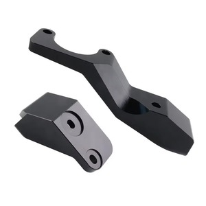 Auso-Racing Clutch <b>Bracket</b> Kit Aluminum Alloy For Subaru Impreza WRX STi 2015+ <b>Black</b> Red - Product Image 3