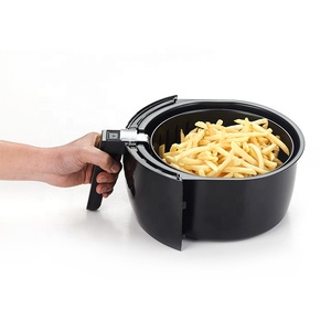 2019 Offre Spéciale <span class=keywords><strong>pas</strong></span> cher noir rond sans huile faible en gras 5.5L <span class=keywords><strong>friteuse</strong></span> à air dans les appareils ménagers - Product Image 3