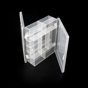 29520 Double Sided <strong>Storage</strong> Organizer <strong>Container</strong> Bead Jewelry Box <strong>Plastic</strong> <strong>Storage</strong> Box with <strong>Dividers</strong>