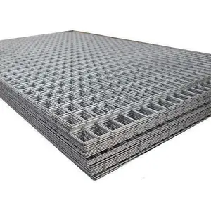 Painéis soldados galvanizados de malha de fio, cerca para 1x1 2x2 2x4 3x3 4x4 10x10 em 6 8 10 12