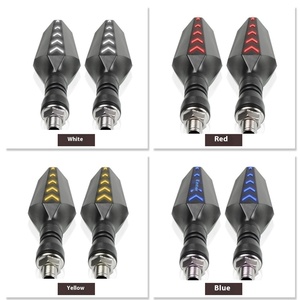 Luz LED de giro delantera de 12V para motocicleta, luz de posición, accesorio de dirección para sistemas de iluminación de motocicletas - Product Image 4