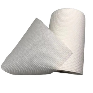 Chất lượng tốt cellulose Polypropylene spunlace vải không dệt thoáng khí mềm spunlace vải không dệt làm sạch khăn lau hình lục giác - Product Image 2