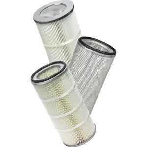 Flame Retardant Elliptical Filter Element Gas Turbine Air Inlet Filter