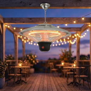 Chauffage au plafond infrarouge suspendu 1200W/1500W avec interrupteur à levier, chauffage électrique pour <span class=keywords><strong>terrasse</strong></span> ouverte de café en plein air - Product Image 1