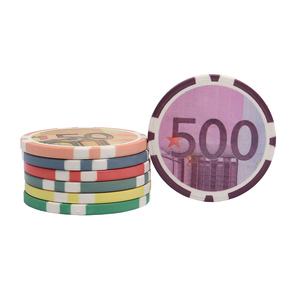 Fichas de Póker Cerámicas al por Mayor de 10g, 8 Franjas, Diámetro 39 43 45 46 48.5 50 52 55mm, Valor en Efectivo Personalizado para Marketing de Juegos de Azar - Product Image 6