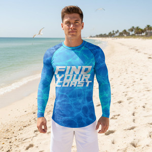 Encuentra tu costa debajo de Rash Guard UPF 50 + - Product Image 3