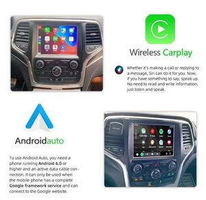 Rádio do carro Player 8,4 polegadas para JEEP Carplay sem fio <span class=keywords><strong>Android</strong></span> Auto GPS GPS WIFI BT FM SWC Split função de tela - Product Image 6