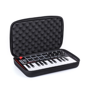 Étui de transport rigide en EVA compatible avec le clavier MIDI <span class=keywords><strong>Akai</strong></span> <span class=keywords><strong>MPK</strong></span> Mini MK3 MKII Play 25 touches, sac de rangement antichoc - Product Image 3