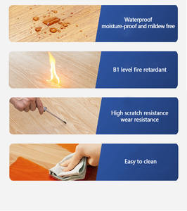 Luxury <strong>Vinyl</strong>/SPC Flooring Oak Wood Grain Flooring 4mm 6mm 8mm SPC <strong>Reinforced</strong> Wear-resistant Waterproof Flooring - Product Image 5