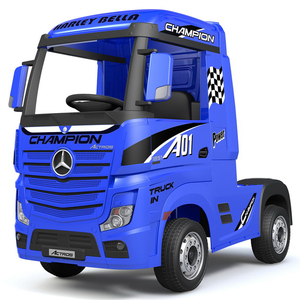 12 V Lizenzierter Elektro Kinder Aufsitz-Truck mit Fernbedienung und MP3 Elektro Aufsitzauto Spielzeugauto - Product Image 4