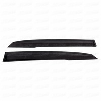Visera de Ventana de Fibra de Carbono Protector de Sol y Lluvia para Honda Civic Type-R FK7 FK8 2018-2021