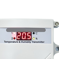 Transmisor de Temperatura y Humedad Industrial RS485 Modbus RTU, Controlador de Monitoreo para Centros de Datos y Salas de Servidores, Sensor S4TD