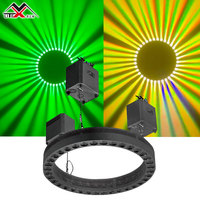 Projecteur LED RGBW de haute qualité 36*40W avec anneau lumineux circulaire et puissance de levage 3x400W